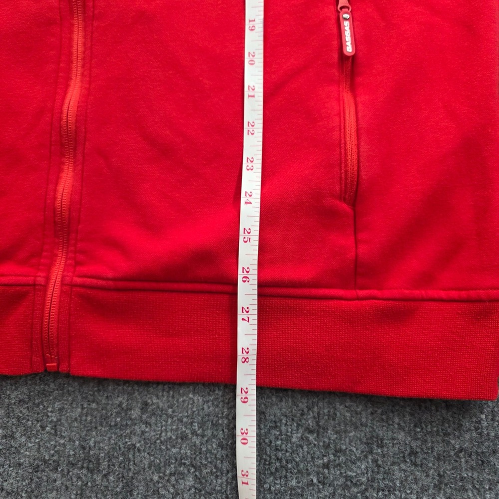 GasGas Factory Racing Full Zip Hoodie Moto Alpinestars Motorex XL Red Jacket Men - Picture 15 of 16